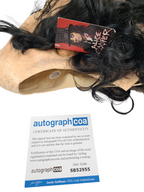 Alice Cooper Signed Mask & Custom Display Stand Exact Photo Proof