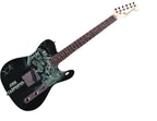 John Carpenter Signed Custom Graphics Photo Guitar ACOA