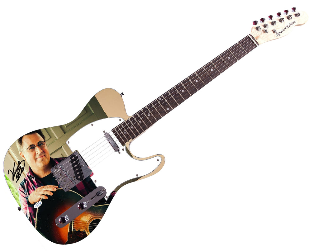 Vince Gill Signed Autographed Graphics Photo Guitar ACOA