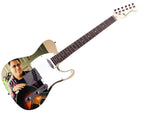 Vince Gill Signed Autographed Graphics Photo Guitar ACOA