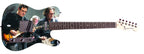 Vince Gill w Eric Clapton Autographed Custom Graphics Photo Guitar ACOA