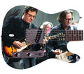 Vince Gill Signed Autographed Eric Clapton Live Graphics Photo Guitar ACOA