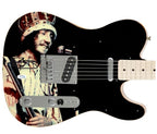 The Who Pete Townshend Signed Fender Autographed Custom Graphics Photo Guitar