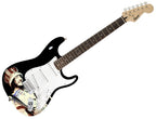 The Who Pete Townshend Signed Fender 1/1 Custom Graphics Photo Guitar ACOA