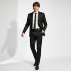 Barocco Nudie Men's Suit Set - Black/Black