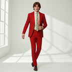 Barocco Leon Resilience Men's Shirt - Red/Red