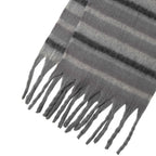 Oakley - Woven Scarf with Tassled Ends