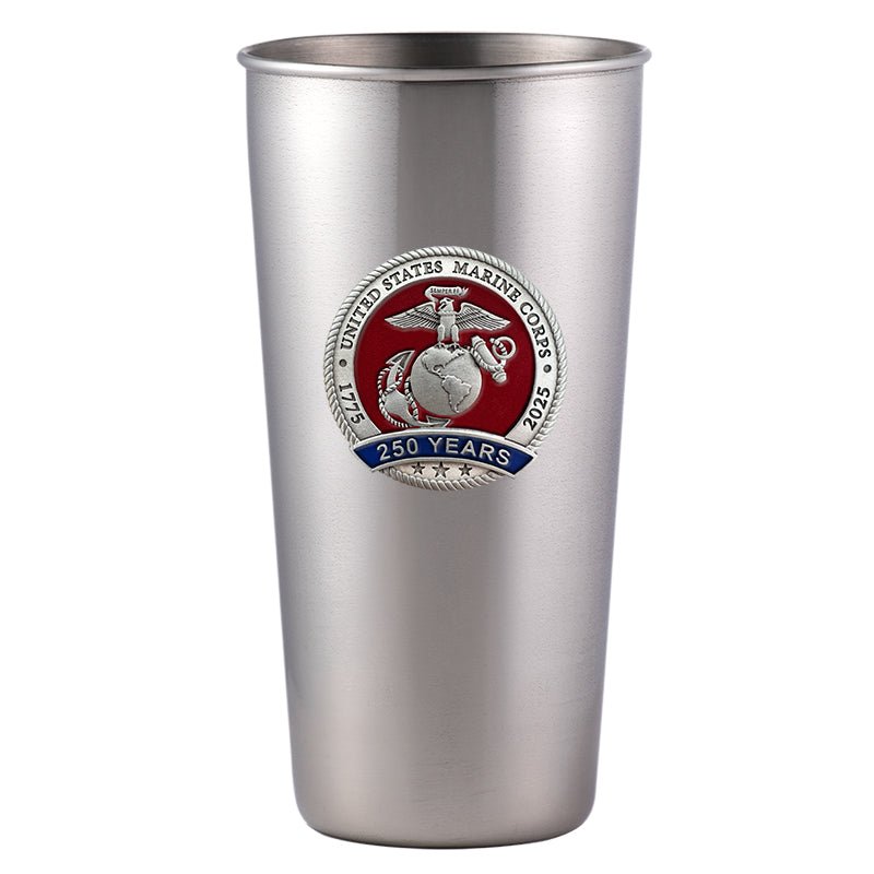 250th Anniversary Marine Corps Stainless Steel Cordial