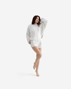 Breathable Faux Fur Shorts