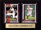 Colton Cowser Baltimore Orioles 2026 2025 2024 Topps Bowman 2 Card Gift Plaque 6X8