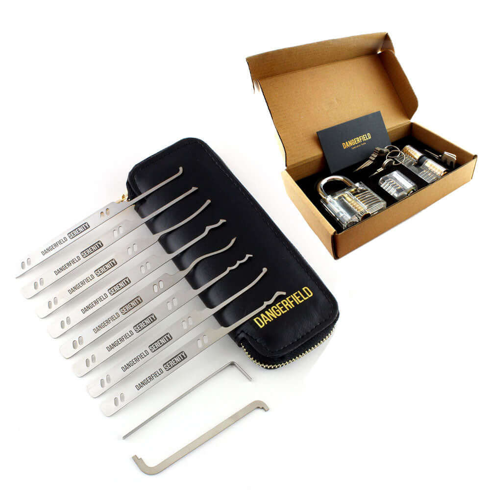 Dangerfield Serenity Lock Pick Set - Core Lock Picks and Tensioners for all pickers