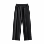 Barocco Flow Men's Textured Shirt & Pants Set - Black