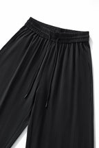 Barocco Flow Men's Textured Shirt & Pants Set - Black