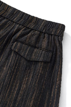Canyon Set – Printed LS Shirt & Pleated pant BLACK