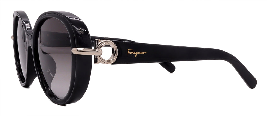 Salvatore Ferragmo Sunglasses SF1076SLB-001-58-16-140 Non-Polarized