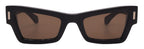 Salvatore Ferragamo Sunglasses SF2006S-001-53-23-140 Non-Polarized