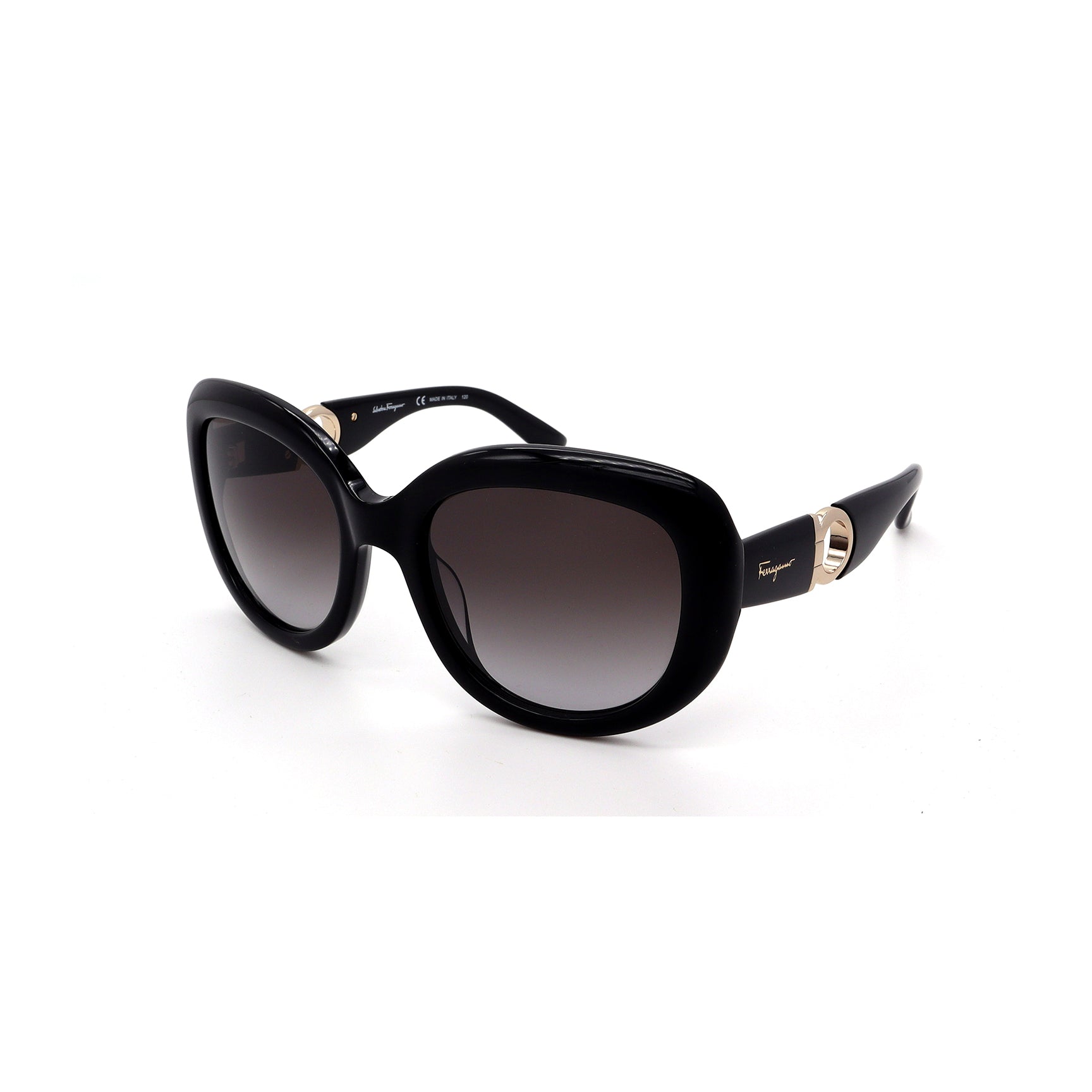 Salvatore Ferragamo Sunglasses SF727S-001-53-20-135 Non-Polarized