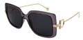 FERRAGAMO Sunglasses SF913S-057-55-18-140 Non-Polarized