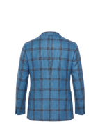 Sartorio Double Windowpane Wool Sport Jacket