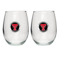 Texas Tech University #2 Stemless Goblet (Set Of 2)