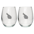 Alligator Stemless Goblets (Set Of 2)
