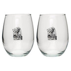 Buffalo Stemless Goblets (Set of 2)