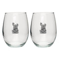 Moose Stemless Goblets (Set of 2)