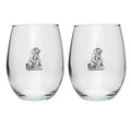 Grizzly Bear Stemless Goblets (Set of 2)