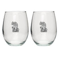Mountain Goat Stemless Goblets (Set of 2)