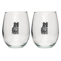 Whitetail Deer Stemless Goblets (Set of 2)