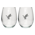 Mallard Ducks Stemless Goblets (Set of 2)