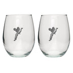 Pheasant Stemless Goblets (Set of 2)