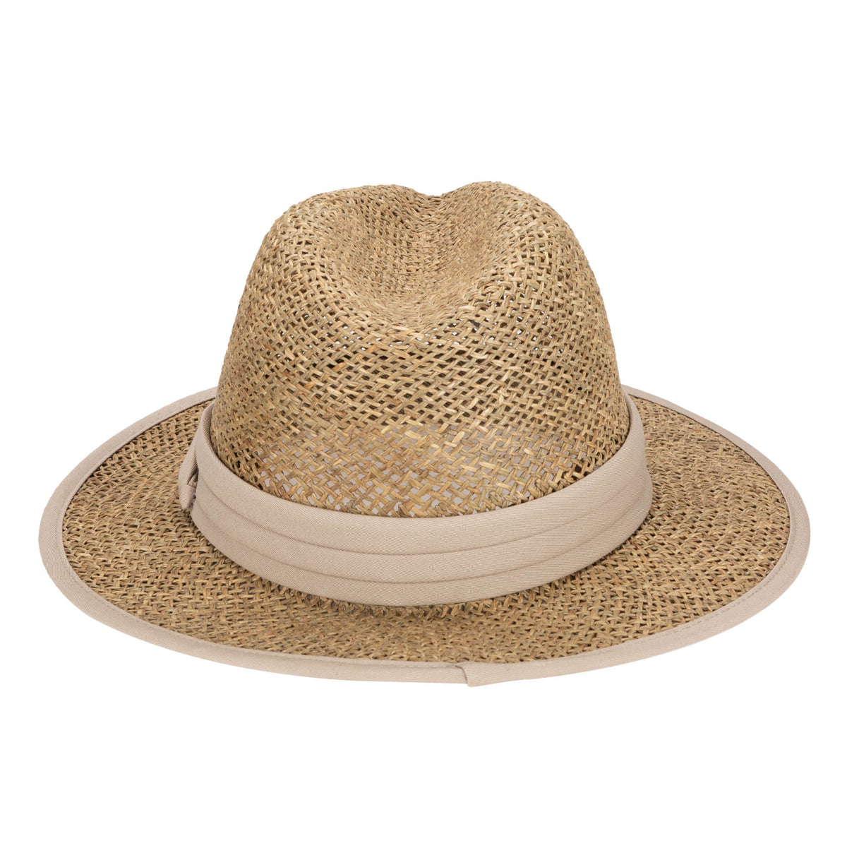 Mens Two Tone Rolled Brim Fedora