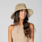 Easy Going - Seagrass Bucket Hat with Raw Edge