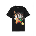 Cult's Crew Neck Tee - Rock N Roll in Black