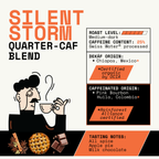 Silent Storm Low-Caffeine Espresso Blend