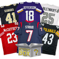 Autographed/Signed Football SILVER Series 3 Jersey Mystery Box with PSA JSA or Beckett COA