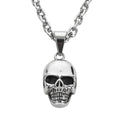 SK1420 Skull 1 1/2" Tall with Chain