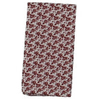 Four In Hand Men's Porter Floral Formal Pocket Square Red Size Regular