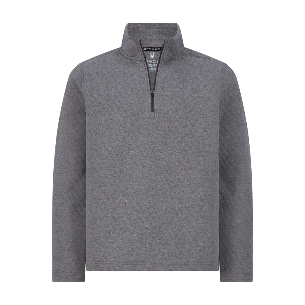 SPYDER Men's Diamond Quilt Quarter Zip