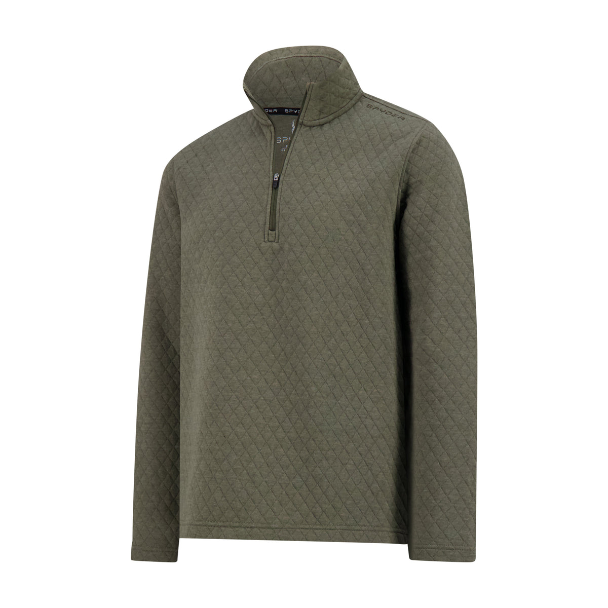 SPYDER Men's Diamond Quilt Quarter Zip