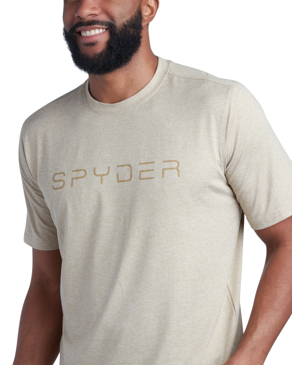 SPYDER Men's Short Sleeve Wordmark Tee