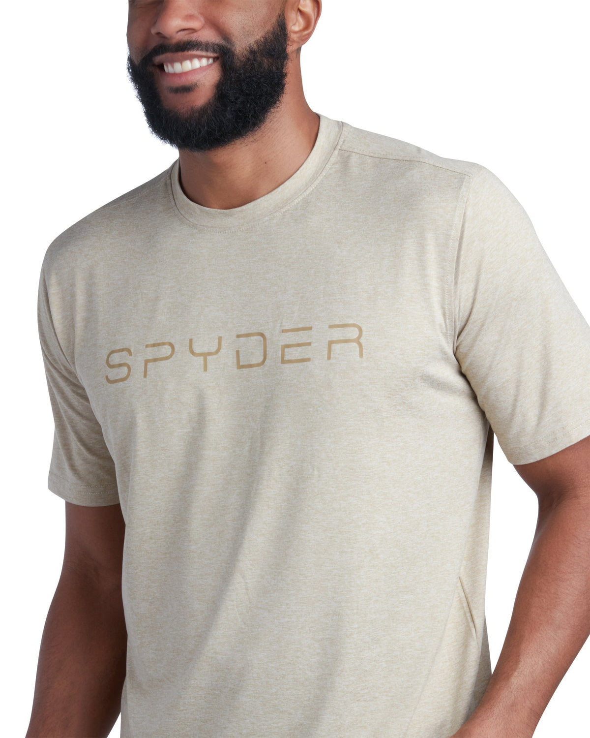 SPYDER Men's Short Sleeve Wordmark Tee
