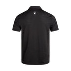 Men's Short Sleeve Jacquard - Black