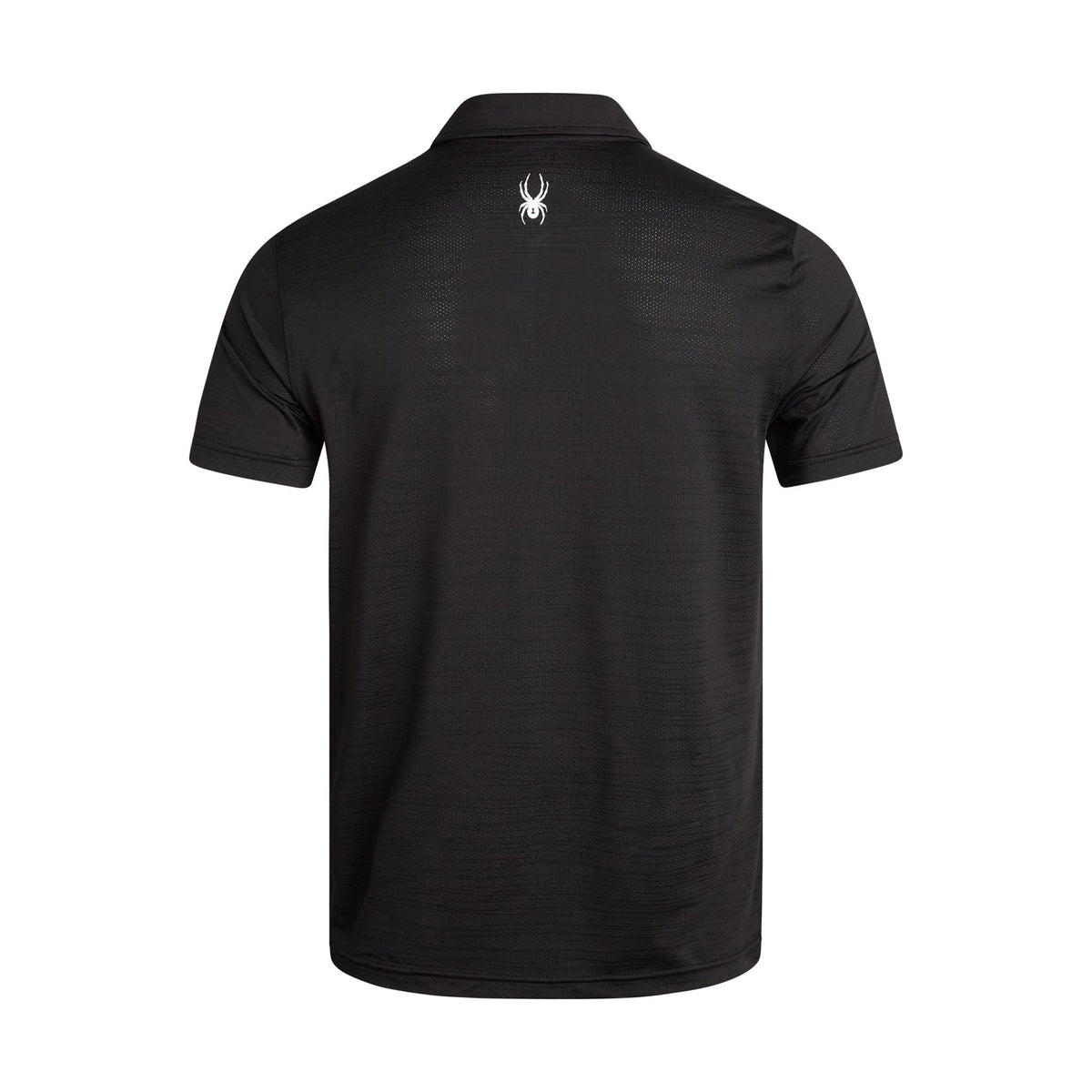 Men's Short Sleeve Jacquard - Black