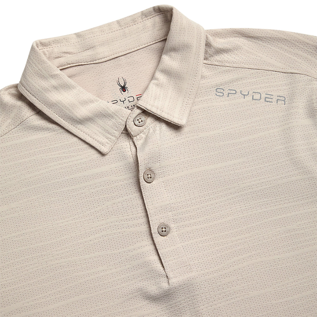 Men's Short Sleeve Jacquard - Bone