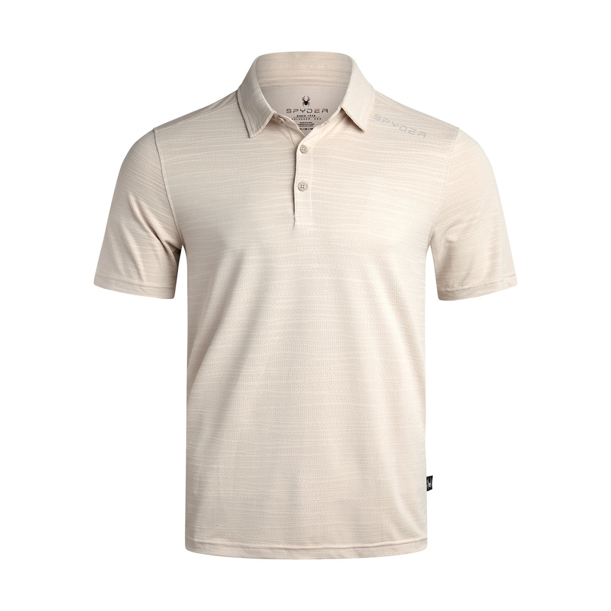 Men's Short Sleeve Jacquard - Bone