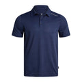 Men's Short Sleeve Jacquard - Navy