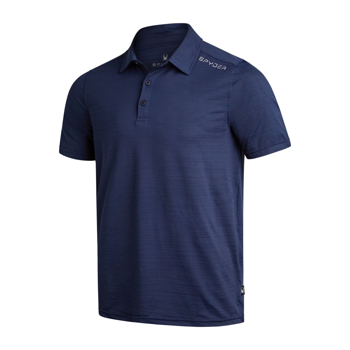 Men's Short Sleeve Jacquard - Navy