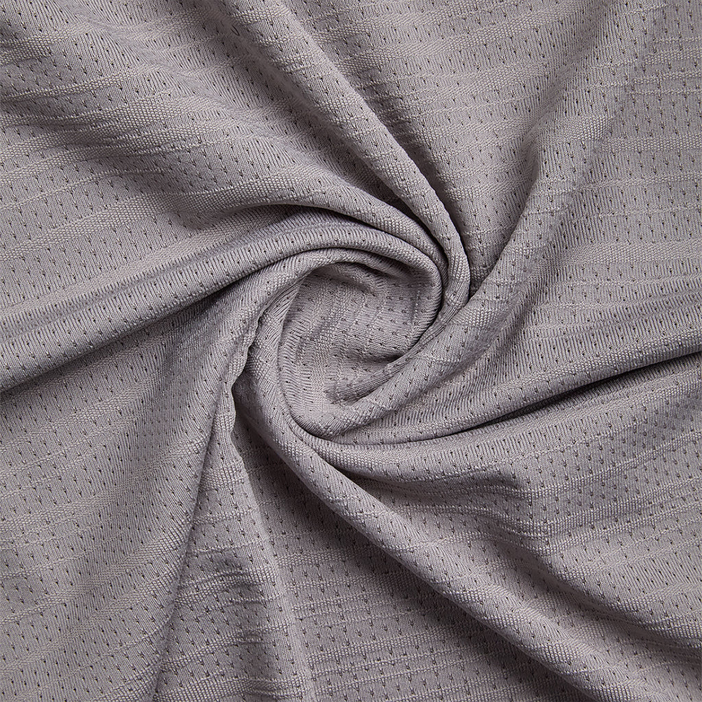 Men's Short Sleeve Jacquard - Pewter